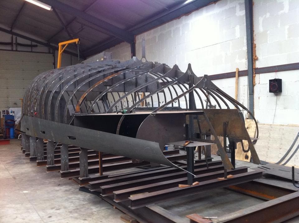 Rompskelet - het begin